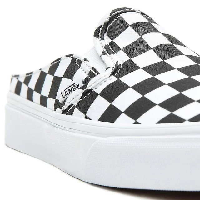 Мюли унисекс Vans Classic Slip-On Mule Checkerboard Black/True White