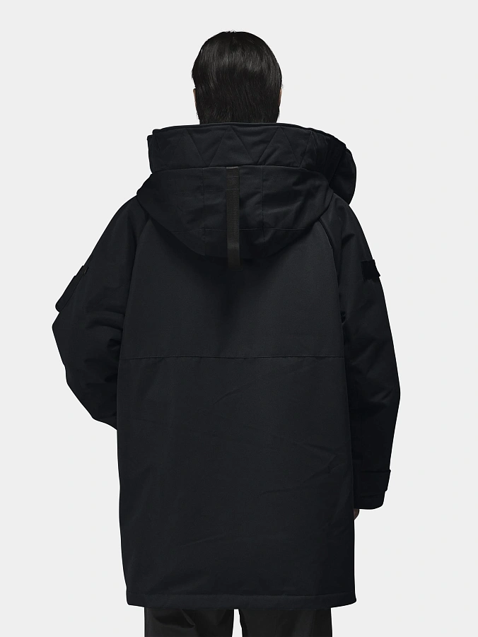 Мужской пуховик Alpha Industries Sergeant Puffer Parka Black