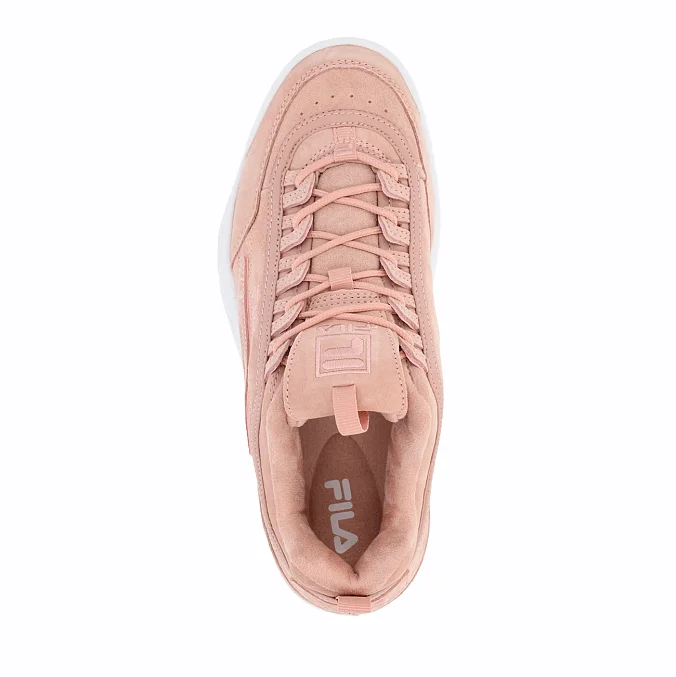 Кроссовки женские FILA Disruptor II Chalk Misty rose/Misty rose/White