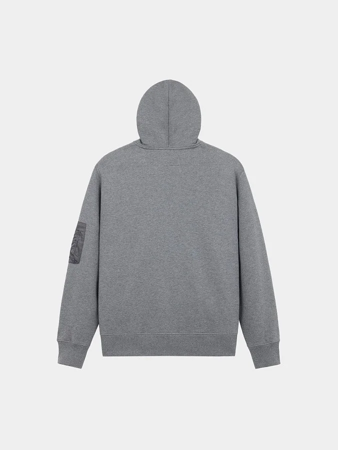Толстовка Alpha Industries Utility Pocket Hoodie Medium Charcoal Heather