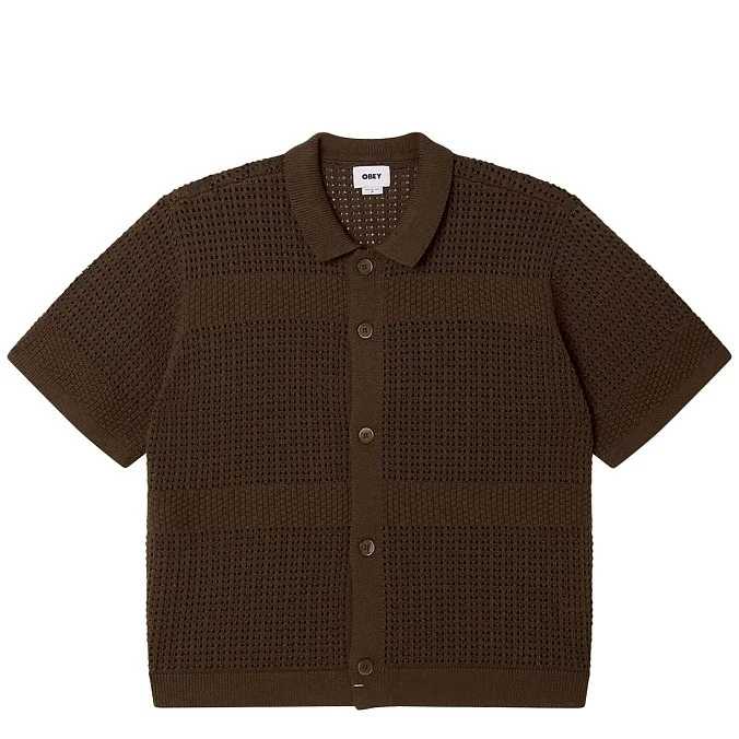 Рубашка вязаная Obey Zach Shirt