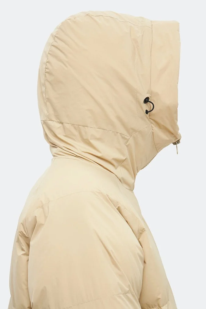 Пуховик мужской SHU бежевый