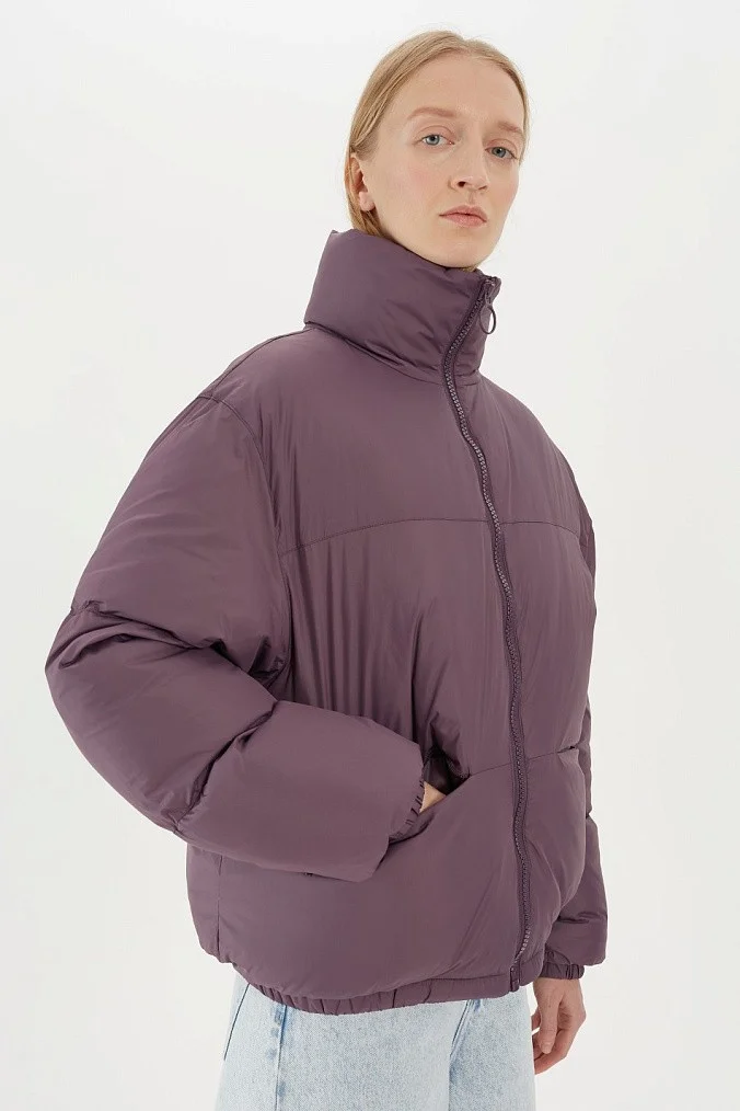 Бомбер оверсайз женский SHU фиолетовый