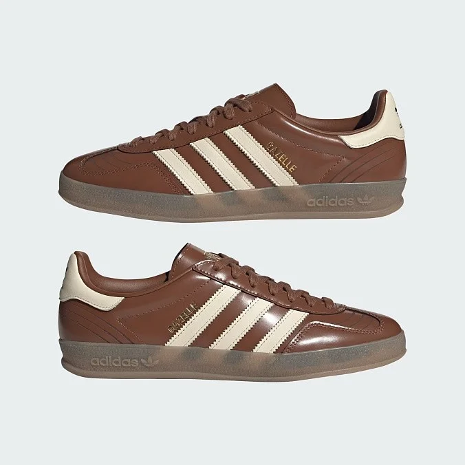 Кроссовки adidas Originals Gazelle Indoor Preloved Brown/Wonder White/Gum