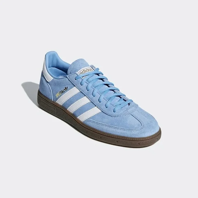 Кроссовки унисекс adidas Originals Handball Spezial Light Blue/Cloud White/Gum