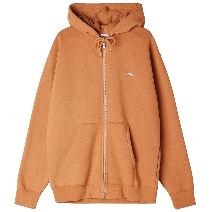 Толстовка Obey Obey Tab Zip Pullover Hood