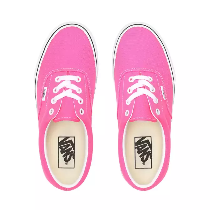 Кеды женские Vans Era Neon Knockout Pink/True White