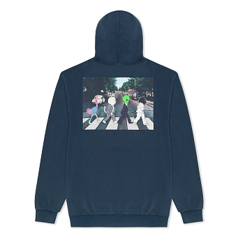 Толстовка RIPNDIP Crosswalk Hoodie Navy Vintage Wash