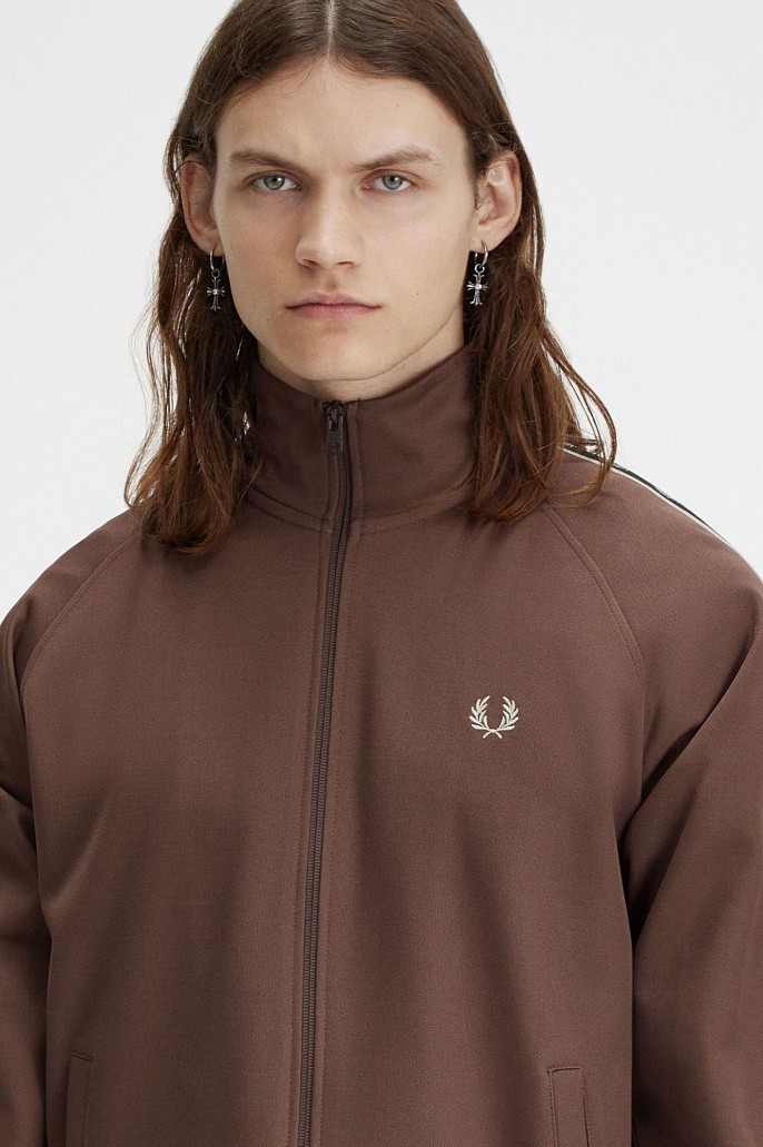 Олимпийка Fred Perry Contrast Tape Track Jacket