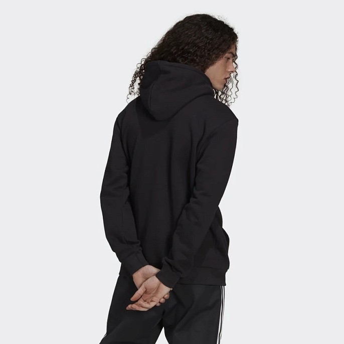 Толстовка adidas Originals Adicolor Classics Trefoil Hoodie  Black/White