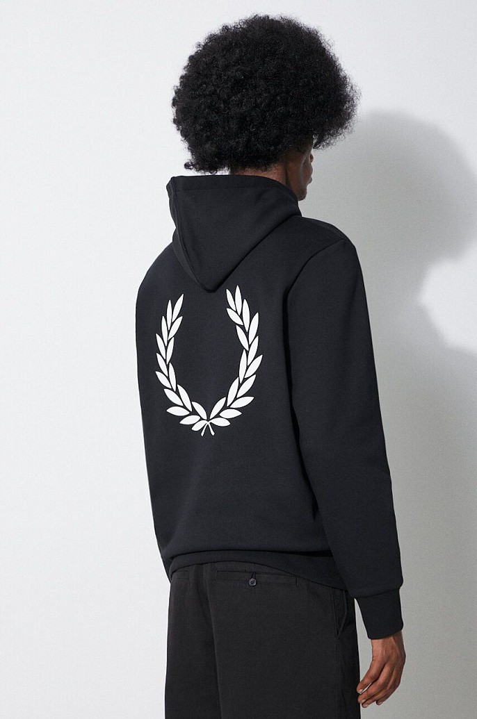 Толстовка Fred Perry Double Graphic Hooded Sweat