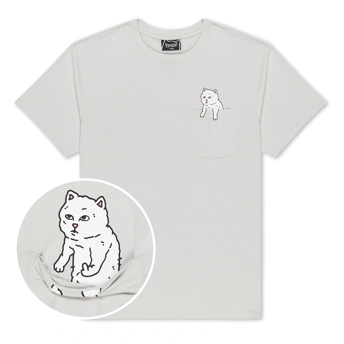Футболка RIPNDIP For Sale Pocket Tee Grey