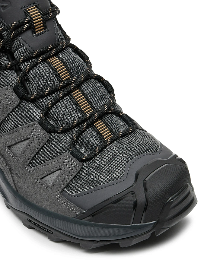 Ботинки мужские Salomon X Ultra 360 Leather Mid Gore-Tex Castlerock/Asphalt/Kelp