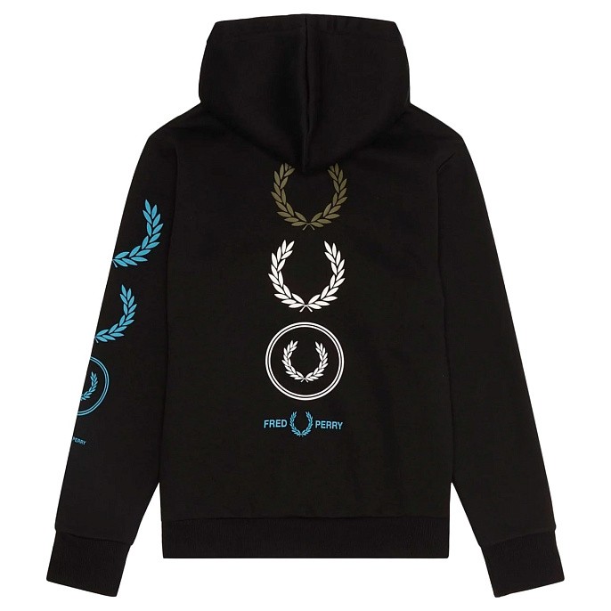 Толстовка Fred Perry Graphic Branding Hooded Sweats