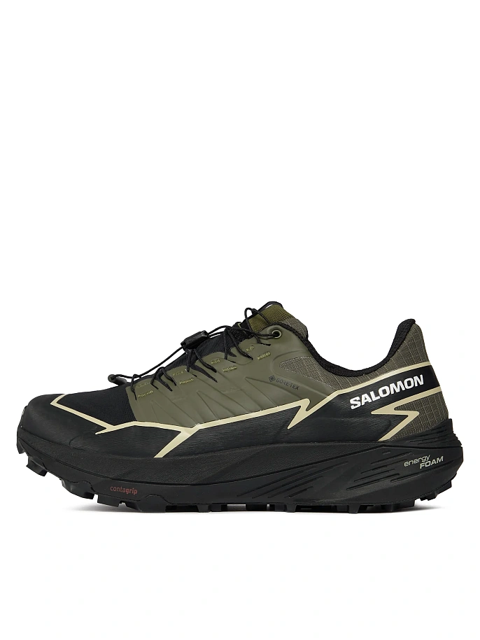 Кроссовки Salomon Thundercross Gore-Tex Olive Night/Black/Alfalfa