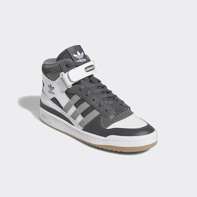 Кроссовки adidas Originals Forum Mid Grey Five/Grey Three/Cloud White