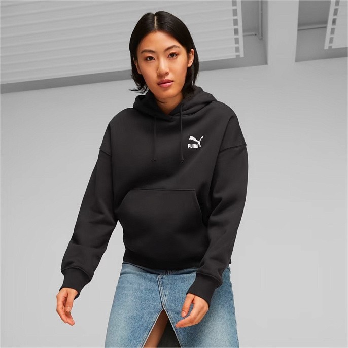 Толстовка женская Puma Classics Women’s Oversized Hoodie