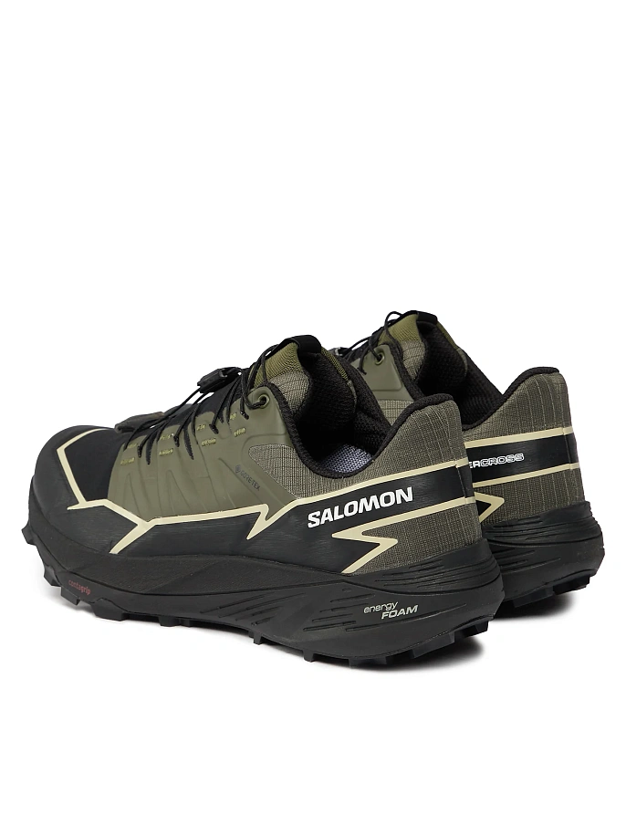 Кроссовки Salomon Thundercross Gore-Tex Olive Night/Black/Alfalfa