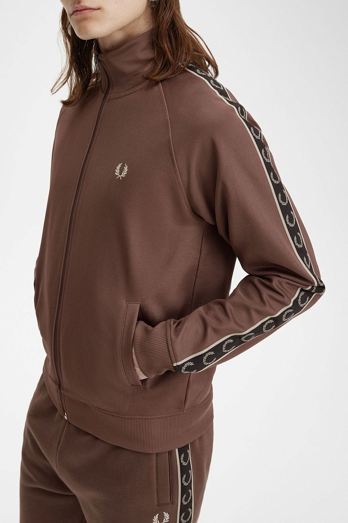 Олимпийка Fred Perry Contrast Tape Track Jacket