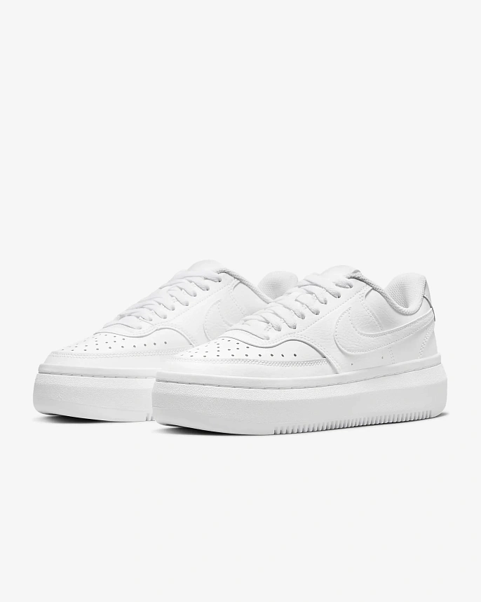 Кроссовки женские Nike Court Vision Alta White/White/White