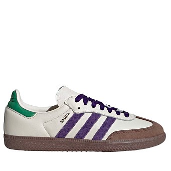 Кроссовки женские adidas Originals Samba OG Off White/Collegiate Purple/Preloved Green