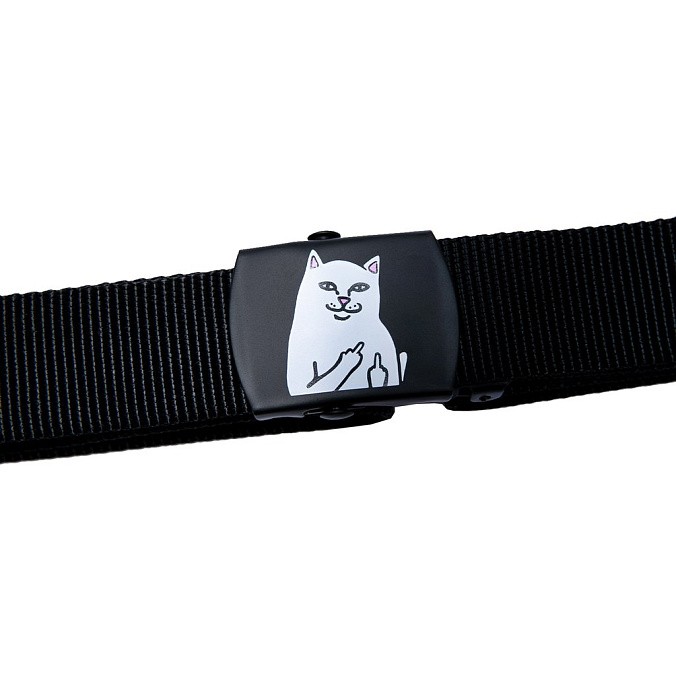 Ремень RIPNDIP Lord Nermal Web Belt Black