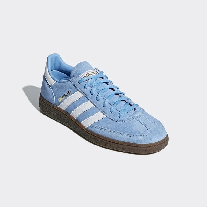 Кроссовки унисекс adidas Originals Handball Spezial Light Blue/Cloud White/Gum