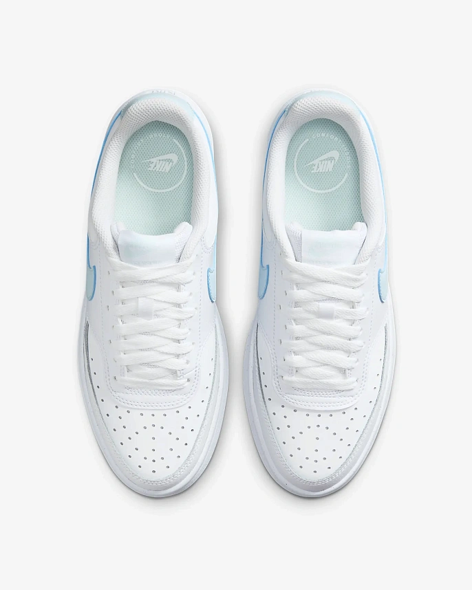 Кроссовки женские Nike Court Vision Alta White/Glacier blue