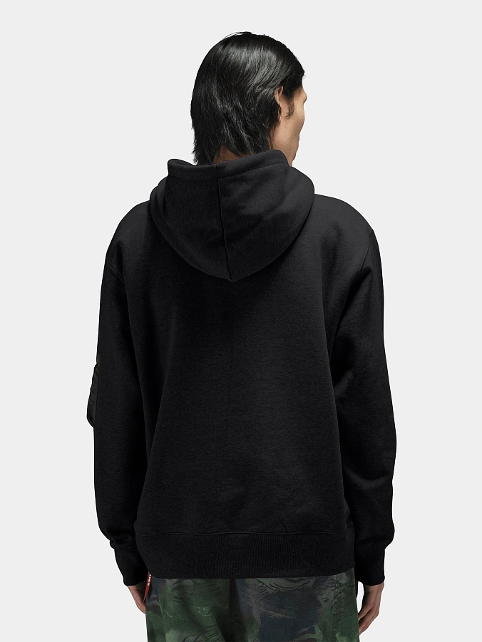 Толстовка Alpha Industries Utility Pocket Hoodie Black