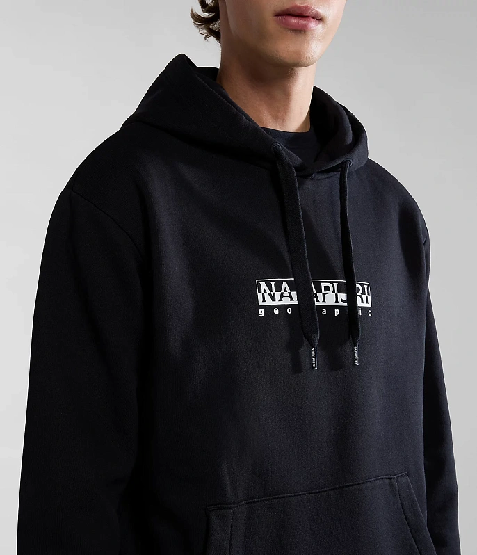 Толстовка Napapijri Box Hoodie Black