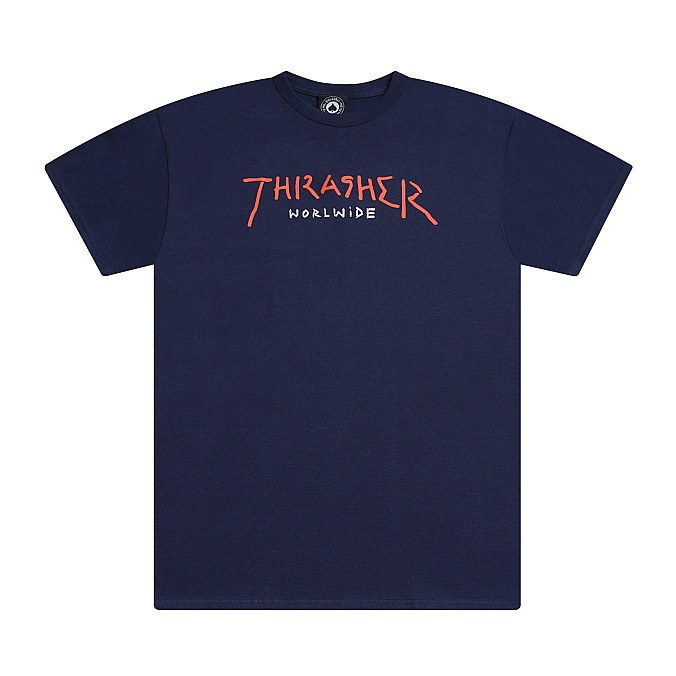 Футболка Thrasher Worldwide Navy