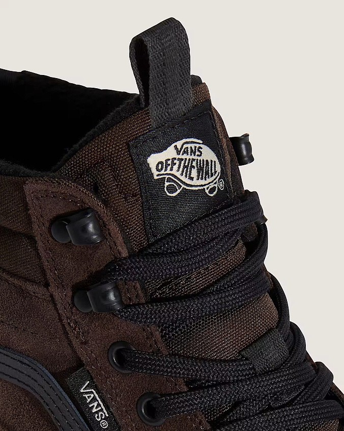 Кеды высокие Vans Sk8-Hi Waterproof Insulated Brown/Black
