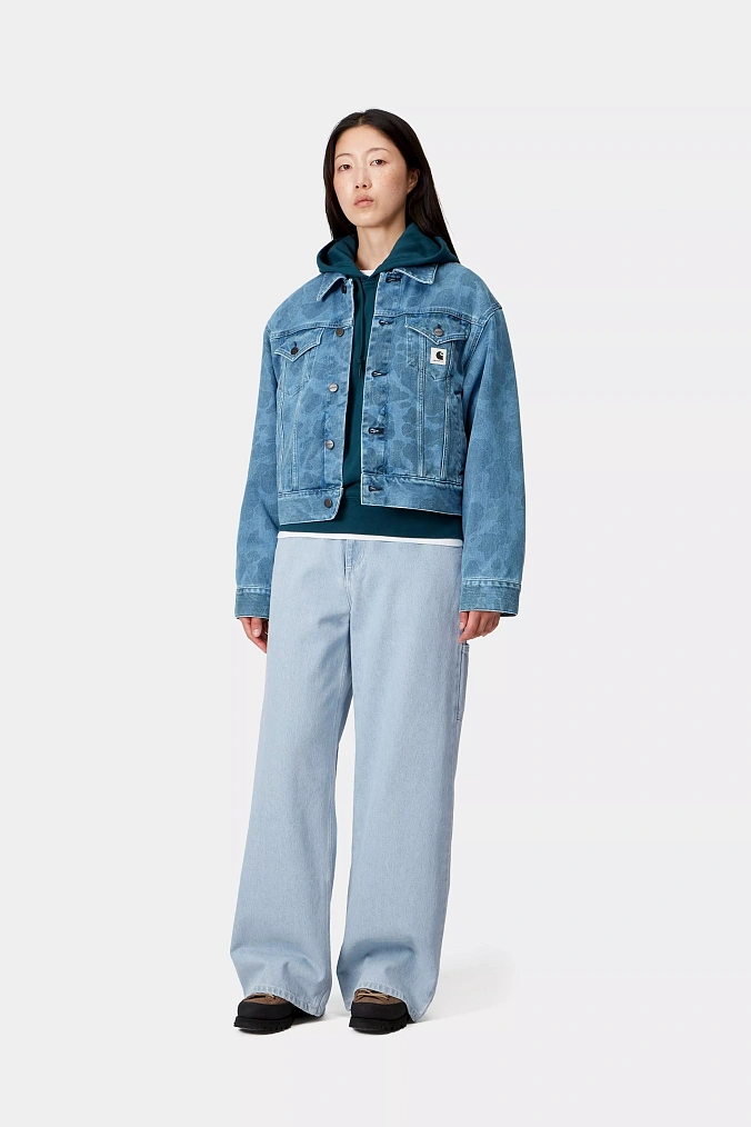 Джинсы женские Carhartt WIP W' Jens Pant Blue (bleached)