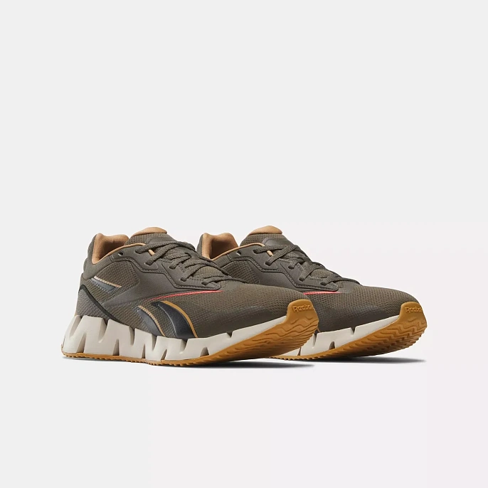 Кроссовки Reebok Zig Dynamica 4 Grout/Pure Grey 7/Court Brown