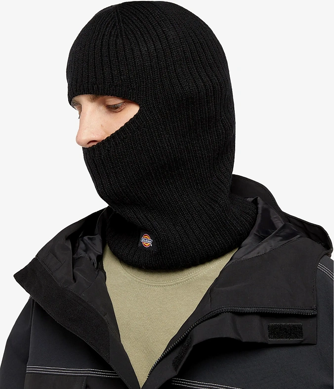 Шапка балаклава Dickies Rib Balaclava Black