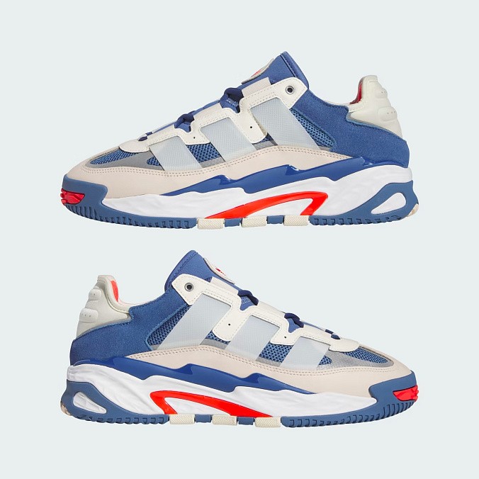 Кроссовки мужские adidas Originals Niteball Crew Blue S21/Cloud White/Halo Ivory S21