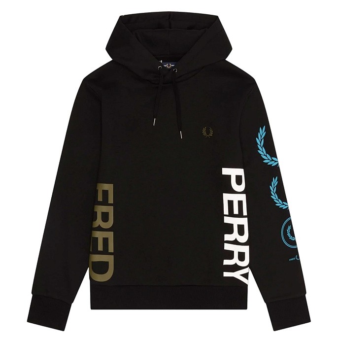 Толстовка Fred Perry Graphic Branding Hooded Sweats